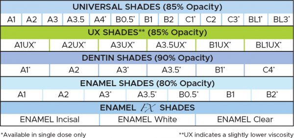 Evanesce-Shades-Opacity Evanesce Shades & Opacity