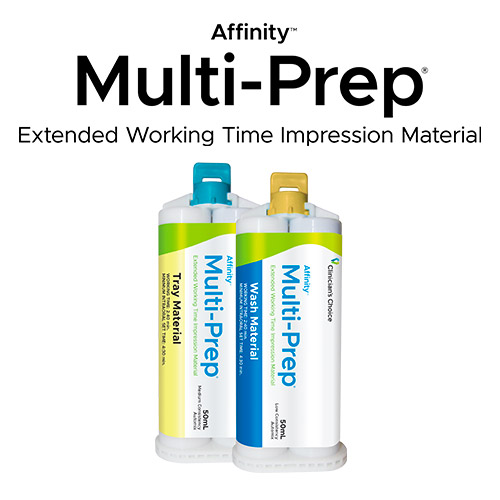 Affinity Multi-Prep Extended Working Time Impression Material