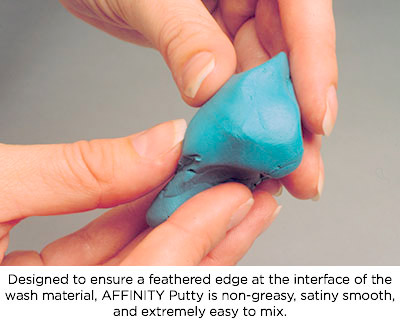 Affinity-Putty-Clinical-Technique Affinity Putty Hydroactive Impression Material