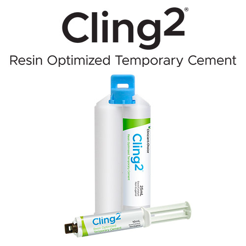 Clinician's Choice Cling² Resin Optimised Temporary Cement