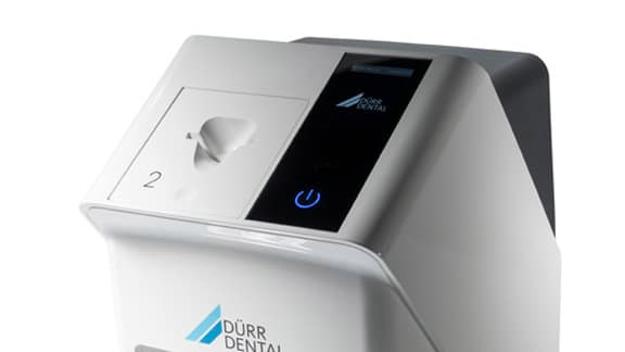 Durr Dental Colour Glass Display