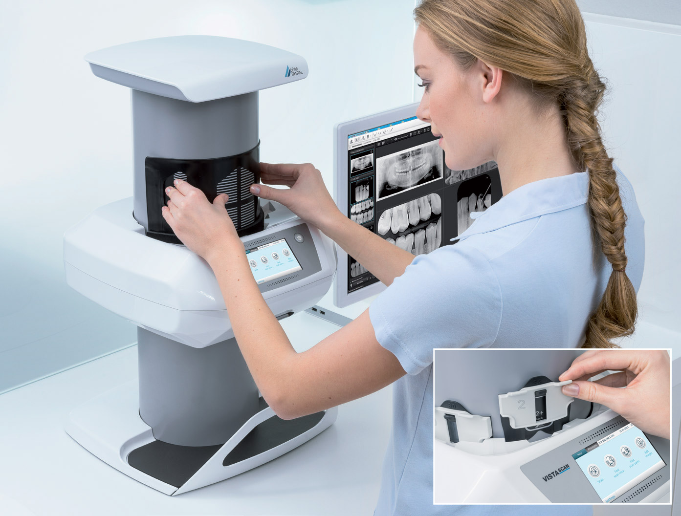 Durr Dental VistaScan Intraoral and Extraoral Plates