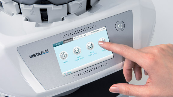 Durr Dental User Friendly Touchscreen