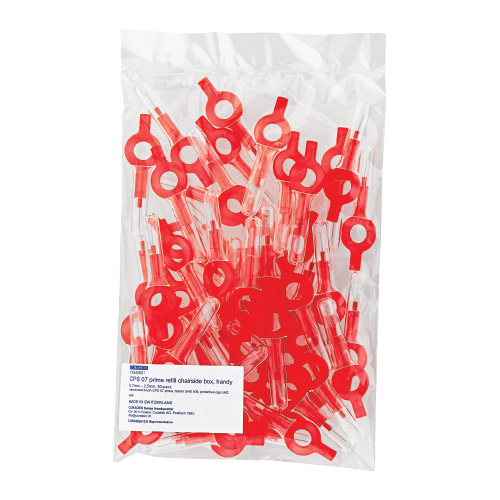 Curaprox CPS 07 Prime Interdental Brushes with Handy Holders Red