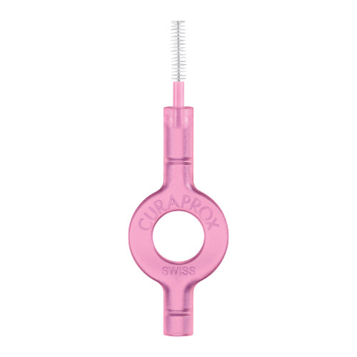 Curaprox CPS 08 Prime Interdental Brushes with Handy Holders Pink
