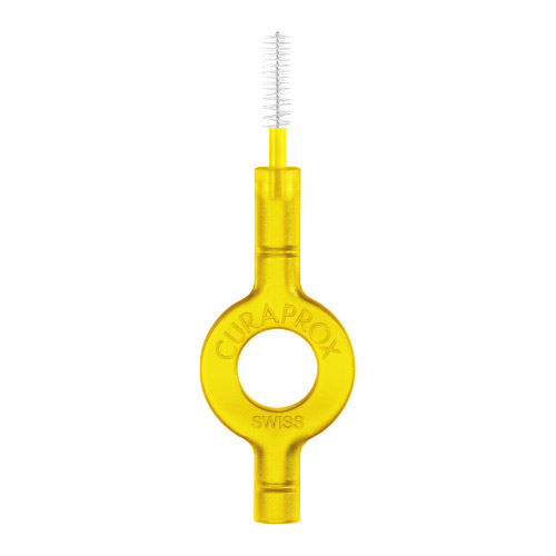 Curaprox CPS 09 Prime Interdental Brushes with Handy Holders Yellow