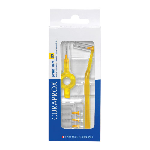 Curaprox CPS 09 Prime Start Interdental Brushes Yellow