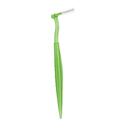 Curaprox CPS 11 Prime Interdental Brushes with Angled Holders Green