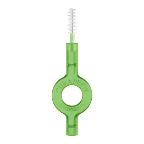 Curaprox CPS 11 Prime Interdental Brushes with Handy Holders Lime Green