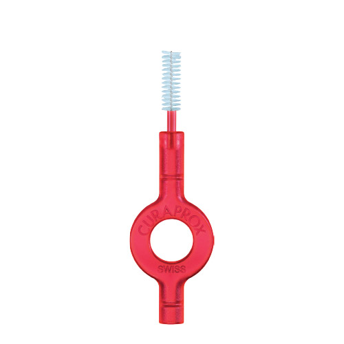 Curaprox CPS 405 Perio Interdental Brushes with Handy Holder Cherry Pink