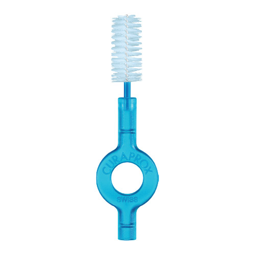 Curaprox CPS 410 Perio Interdental Brushes with Handy Holder Sky Blue