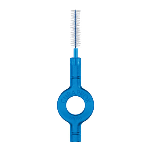 Curaprox CPS 505 Soft Implant Interdental Brushes with Handy Holders Blue
