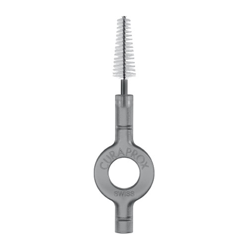 Curaprox CPS 508 Soft Implant Interdental Brushes with Handy Holders Black