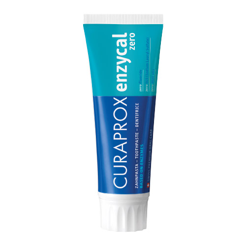 Curaprox Enzycal Zero SLS Free Toothpaste with Zero Fluoride 75ml Tube