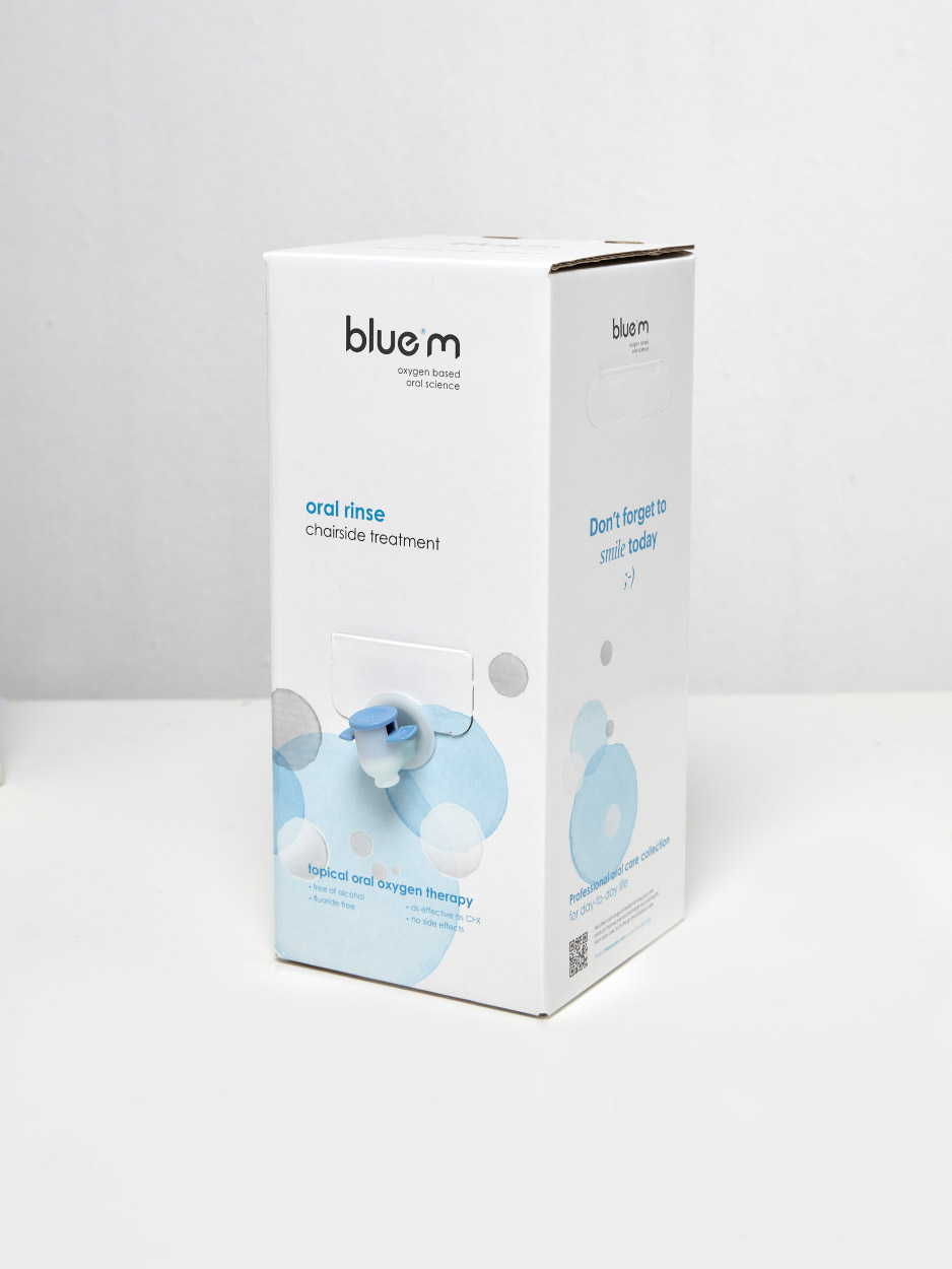 bluem mouthwash fluoride free 5L