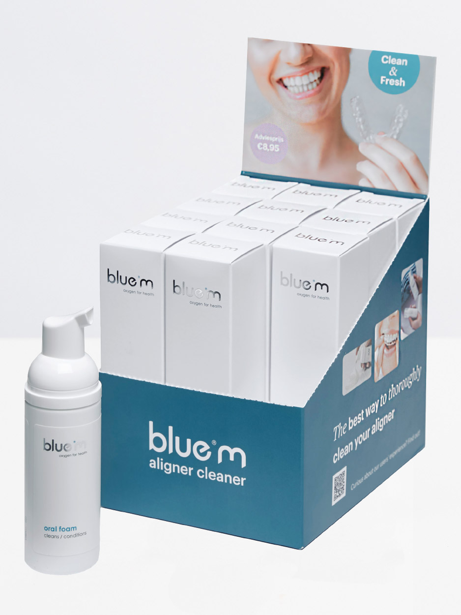 bluem oral foam 50ml display box 12