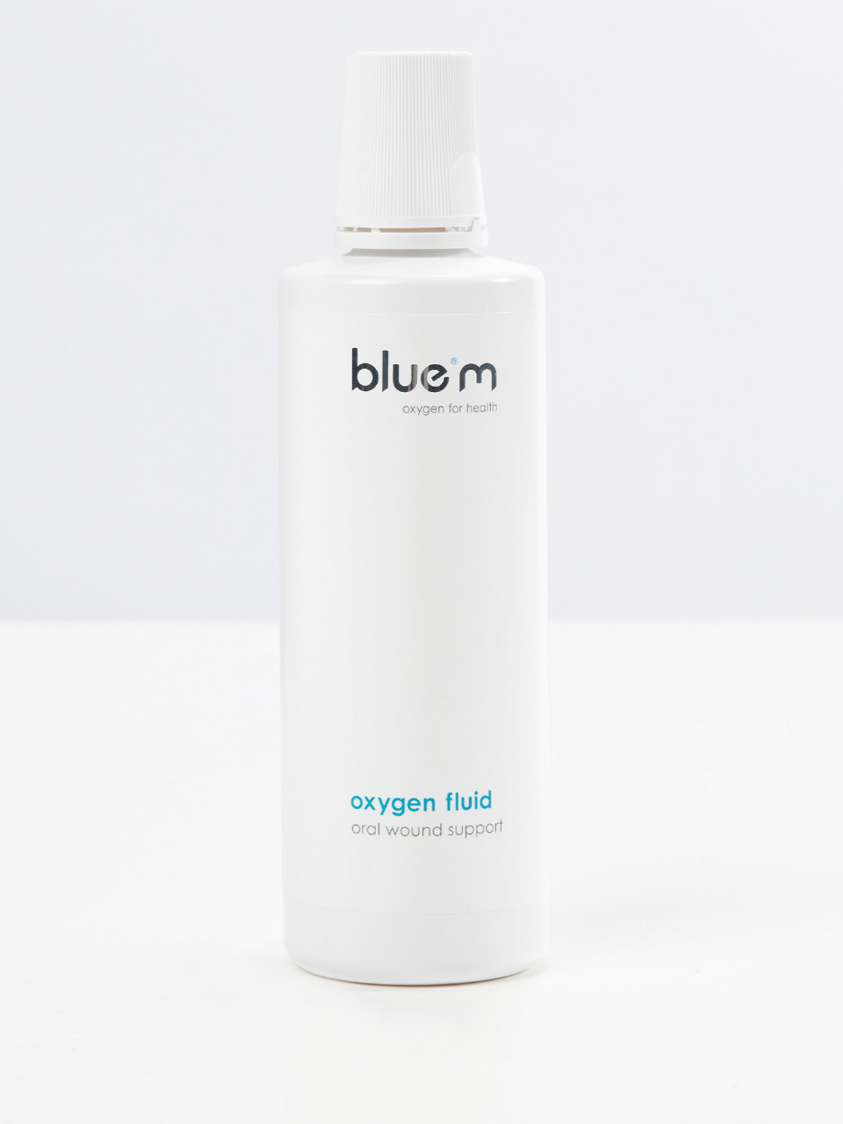 bluem oxygen fluid oral wound support 500ml