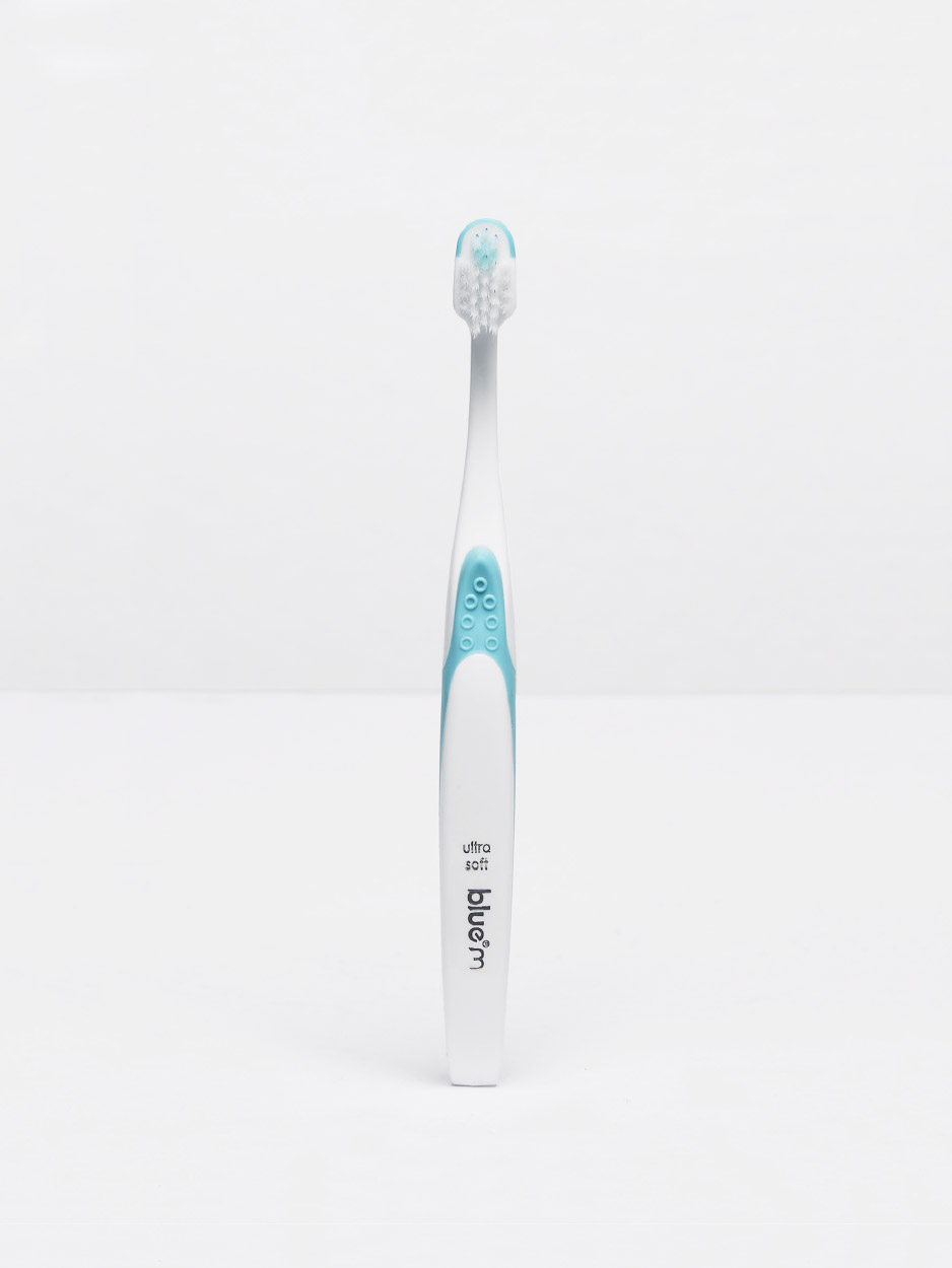 bluem ultra soft kids toothbrush green