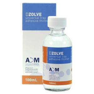 ADM DZolve Universal Tray Adhesive Thinner 100ml Bottle