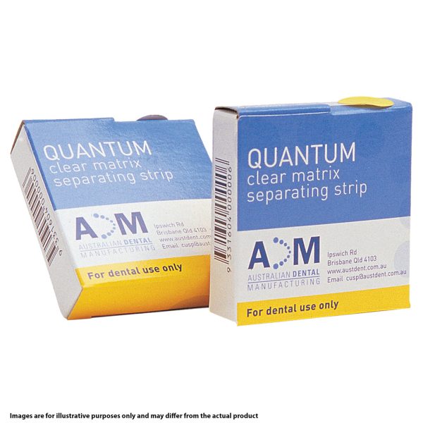 ADM Quantum Mylar Transparent Polyester Matrix Strip 10mm x 10m Roll ADM Quantum Mylar Transparent Polyester Matrix Strip 10mm x 10m Roll