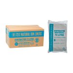 Austar Garbage Bags Contractor Heavy Duty Clear 760mm x 900mm 72L (250)