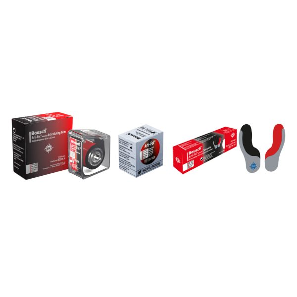 Bausch Arti-Fol Metallic Articulating Film BK 1028 Black/Red 12u 2-Sided 22mm Wide 20m Roll