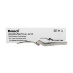 Bausch Articulating Paper Forceps BK 133 Curved for Use with Rubber Handle Blue BK 130