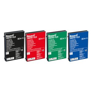 Bausch Gnatho-Film Soft Occlusal Film BK 171 Red 16u 1-Sided 70mm x 100mm 50 Strips