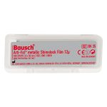 Bausch Arti-Fol Metallic Shimstock Articulating Film BK 35 Red 12u 1-Sided 8mm x 50mm 100 Strips