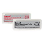 Bausch Arti-Fol Metallic Shimstock Articulating Film BK 35 Red 12u 1-Sided 8mm x 50mm 100 Strips