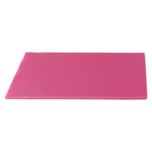 Bausch Arti-Pink Bite Wax BK 6003 Pink 3mm Thick 150mm x 80mm Sheets (12)