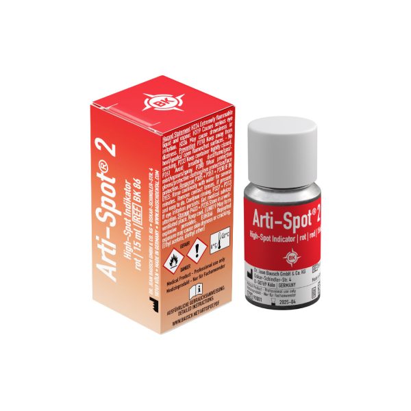 Bausch Arti-Spot 2 High Spot Indicator BK 86 Red for Ceramics 15ml Bottle