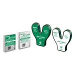 Bausch Arti-Ceram Articulating Paper BK 93 Green 200u Horseshoe 50 Sheets with Dispenser