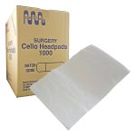 Cello Headpads 3 Ply 30cm x 50cm White (1000)