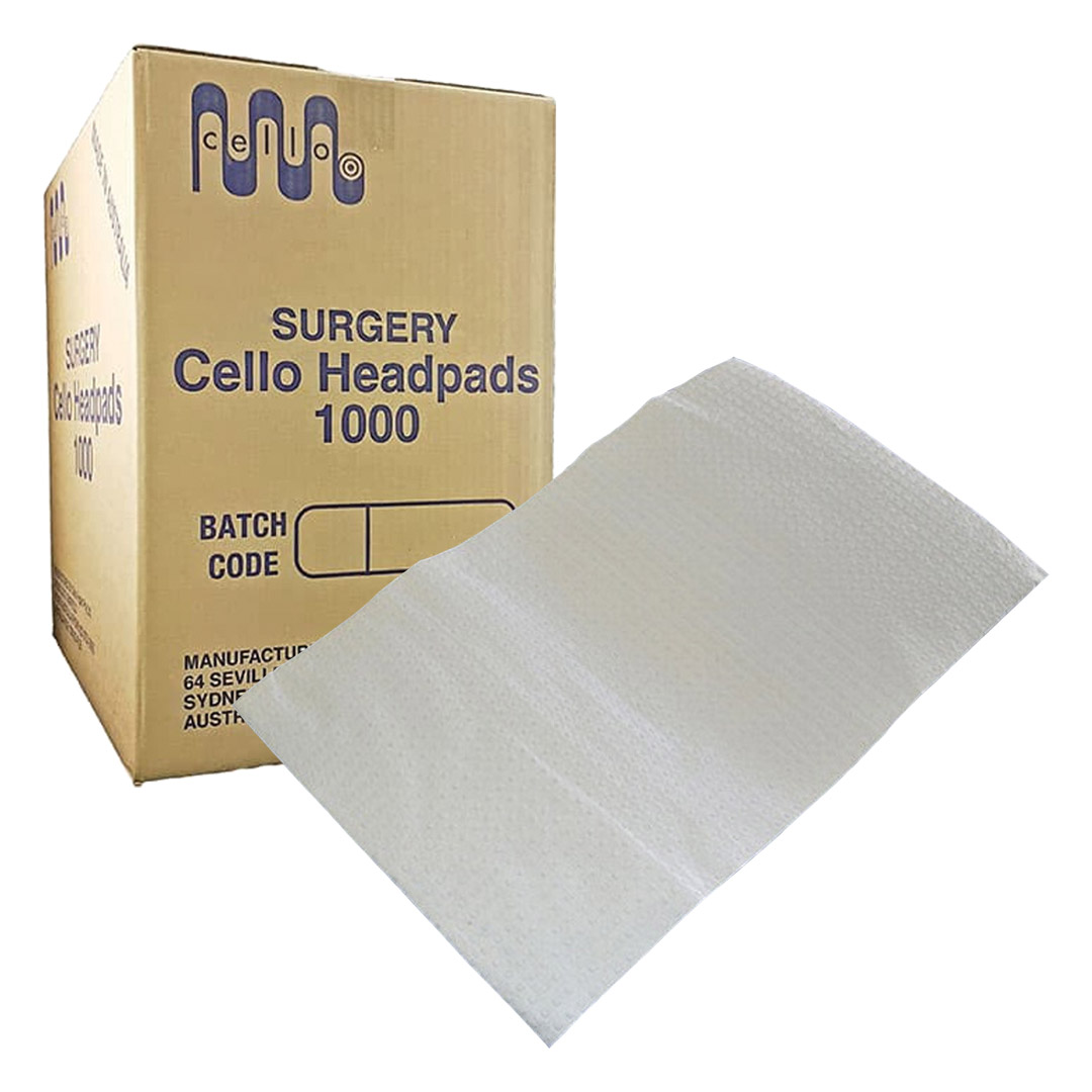 Cello Headpads 3 Ply 30cm x 50cm White (1000) Cello Headpads 3 Ply 30cm x 50cm White (1000)