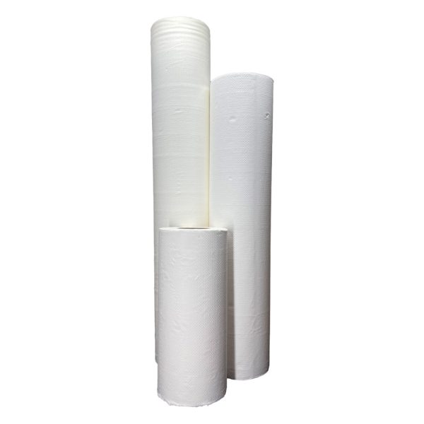 Cello Bedsheet Rolls 60cm x 50m White (10)