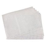 Cello Bibs Cellonaps 4 Ply Lined 20cm x 28cm White with Blue Stars (1000)