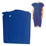 Cello Non-Woven Gowns Large Blue (100)