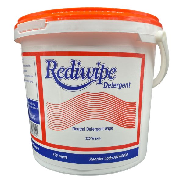 Cello Rediwipe Neutral Detergent Wipes Bucket 25cm x 30cm 325's (2) Cello Rediwipe Neutral Detergent Wipes Bucket 25cm x 30cm 325's (2)