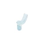 Clinician's Choice Impression Trays Disposable Clear Quadrant Upper Right Lower Left (25)