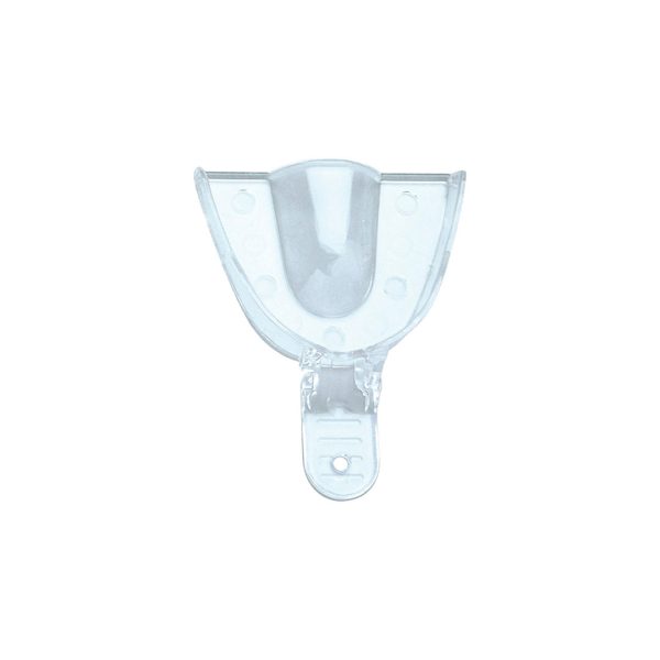 Clinician's Choice Impression Trays Disposable Clear Full Arch Medium Upper (6)