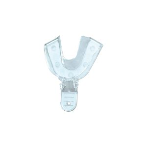 Clinician's Choice Impression Trays Disposable Clear Full Arch Medium Lower (6)
