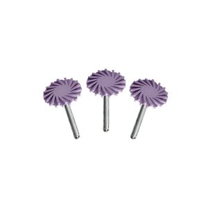 Clinician's Choice A.S.A.P. Polishers Pre-Polishers Large Purple RA (3)