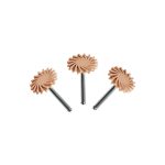 Clinician's Choice A.S.A.P. Polishers Final High-Shine Polishers Large Peach RA (3)