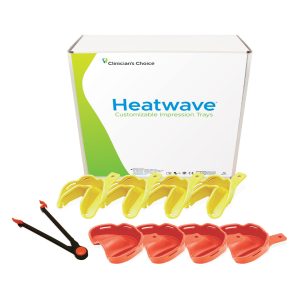 Clinician's Choice Heatwave Customisable Impression Trays Intro Kit (32)