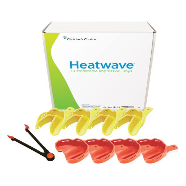 Clinician's Choice Heatwave Customisable Impression Trays Intro Kit (32)
