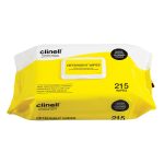 Clinell Detergent Wipes Soft Packs 215's (6)