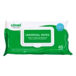 Clinell Universal Sanitising Wipes Soft Packs 40's (24)
