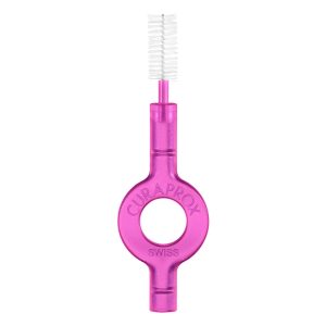 Curaprox CPS 406 Perio Interdental Brushes with Handy Holders Fuchsia (25)