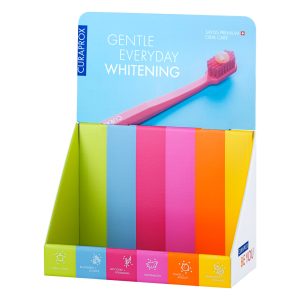 Curaprox Be You Display Empty Holds 18 x 60ml Be You Tubes